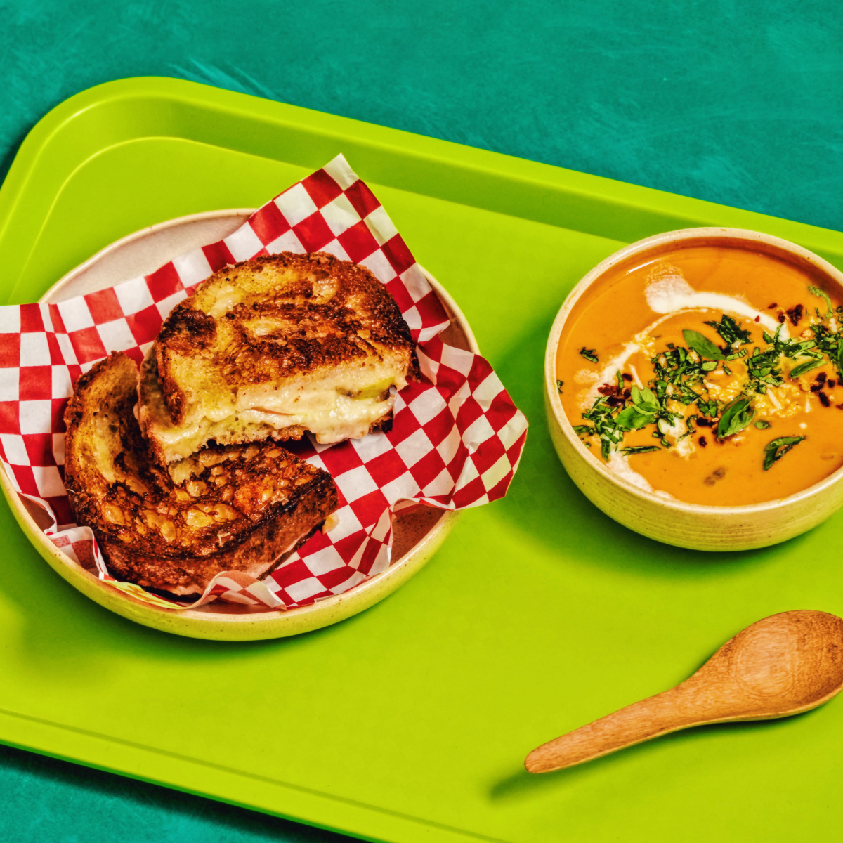 Grilled Cheese for a Bad Day with Scallion Mayonnaise | Little Fat Boy