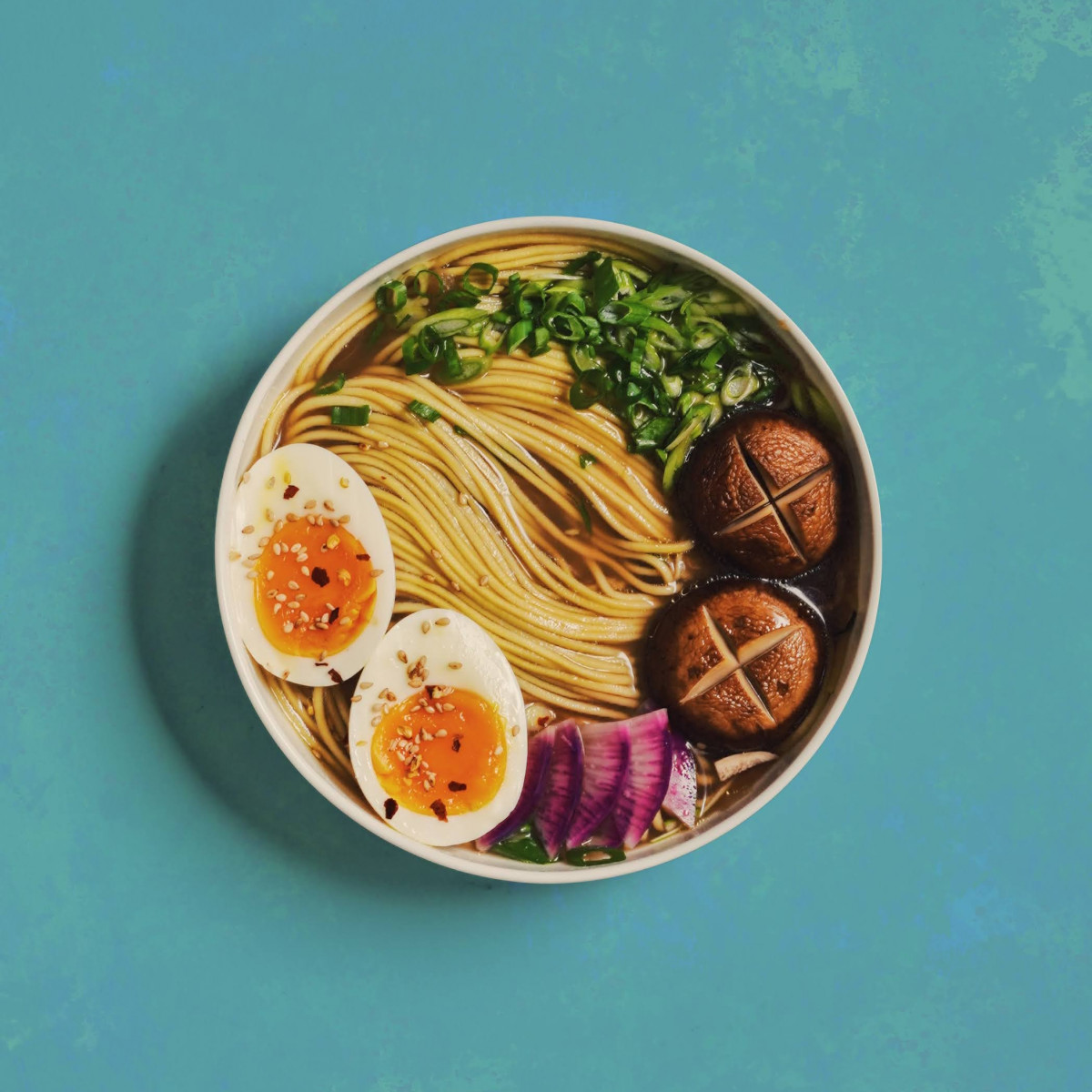 Mushroom Noodle Soup
