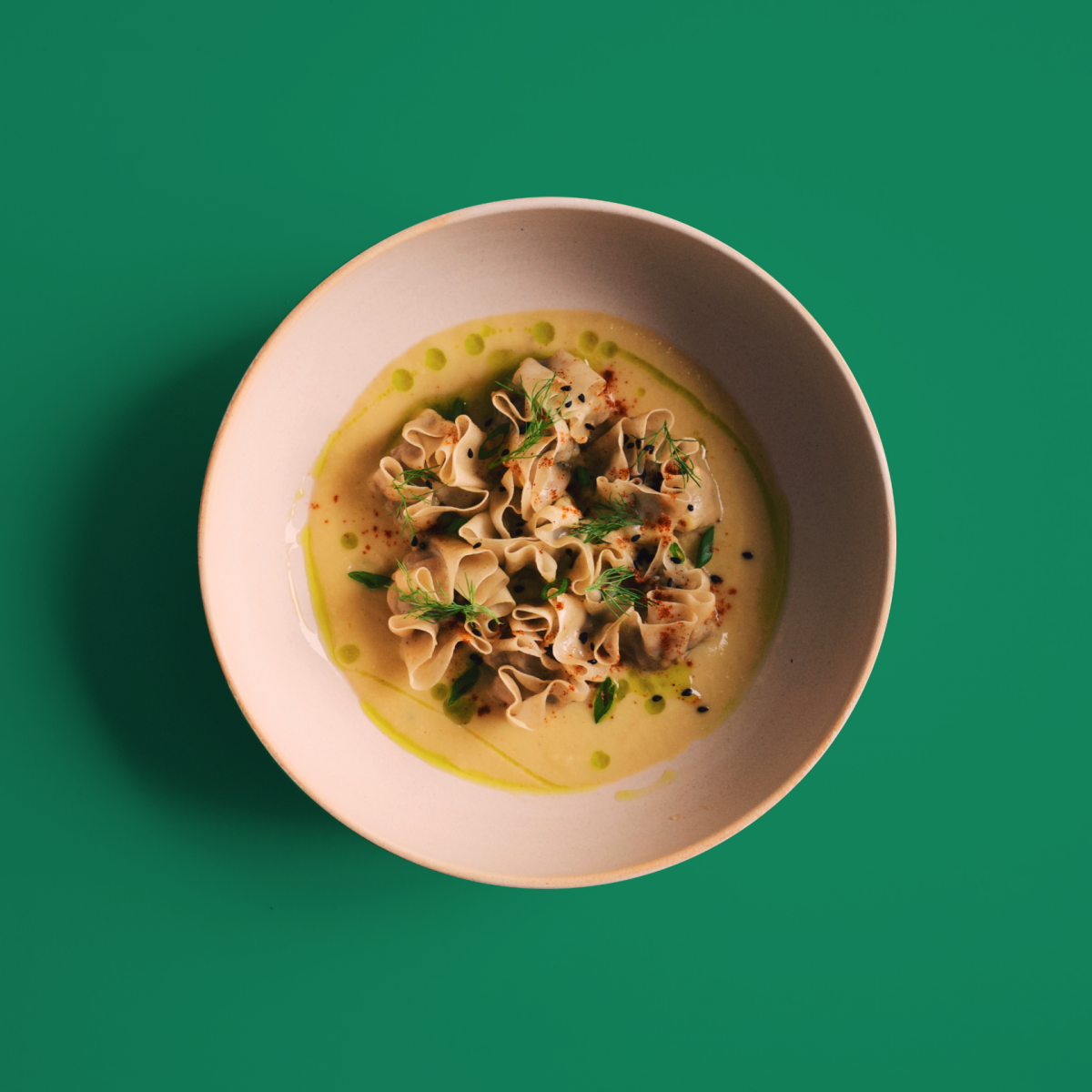 Pork Belly and Vegetable Wontons in Corn Broth | Little Fat Boy