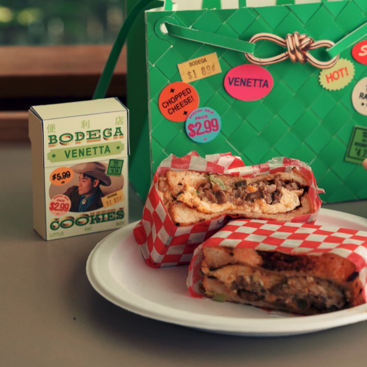 Sisig Egg and Cheese | Little Fat Boy